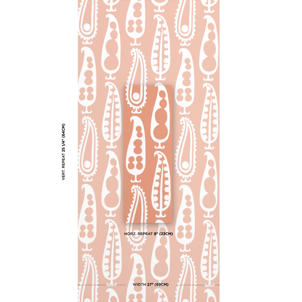 PISELLI PAISLEY | TERRACOTTA