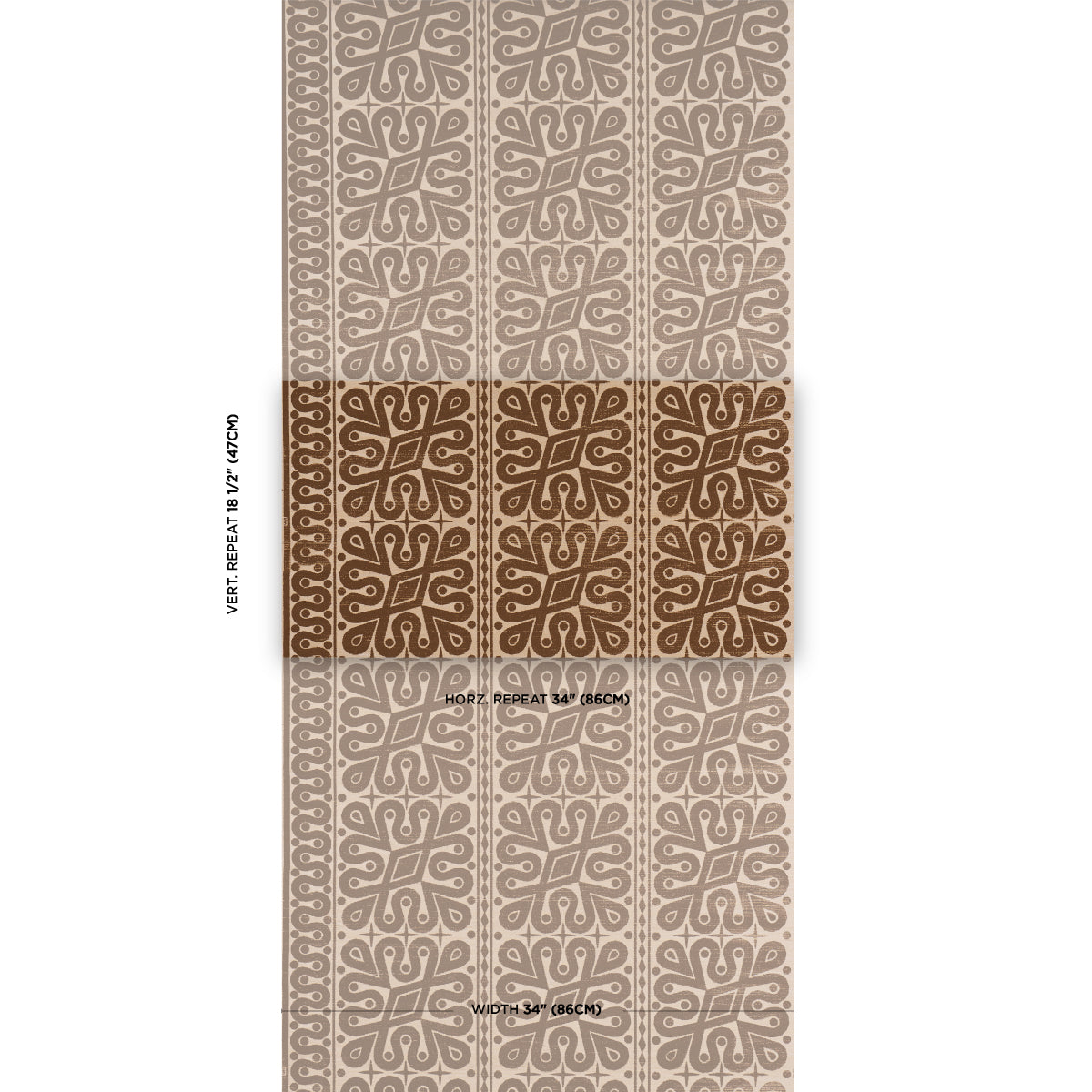 TELA D'ERBA DEL BORNEO | MARRONE
