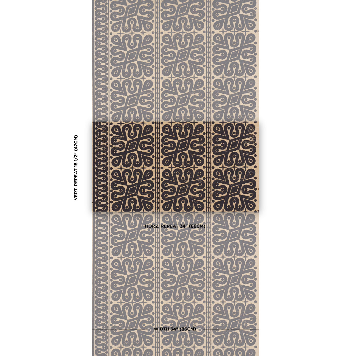 Borneo Grasscloth | Black