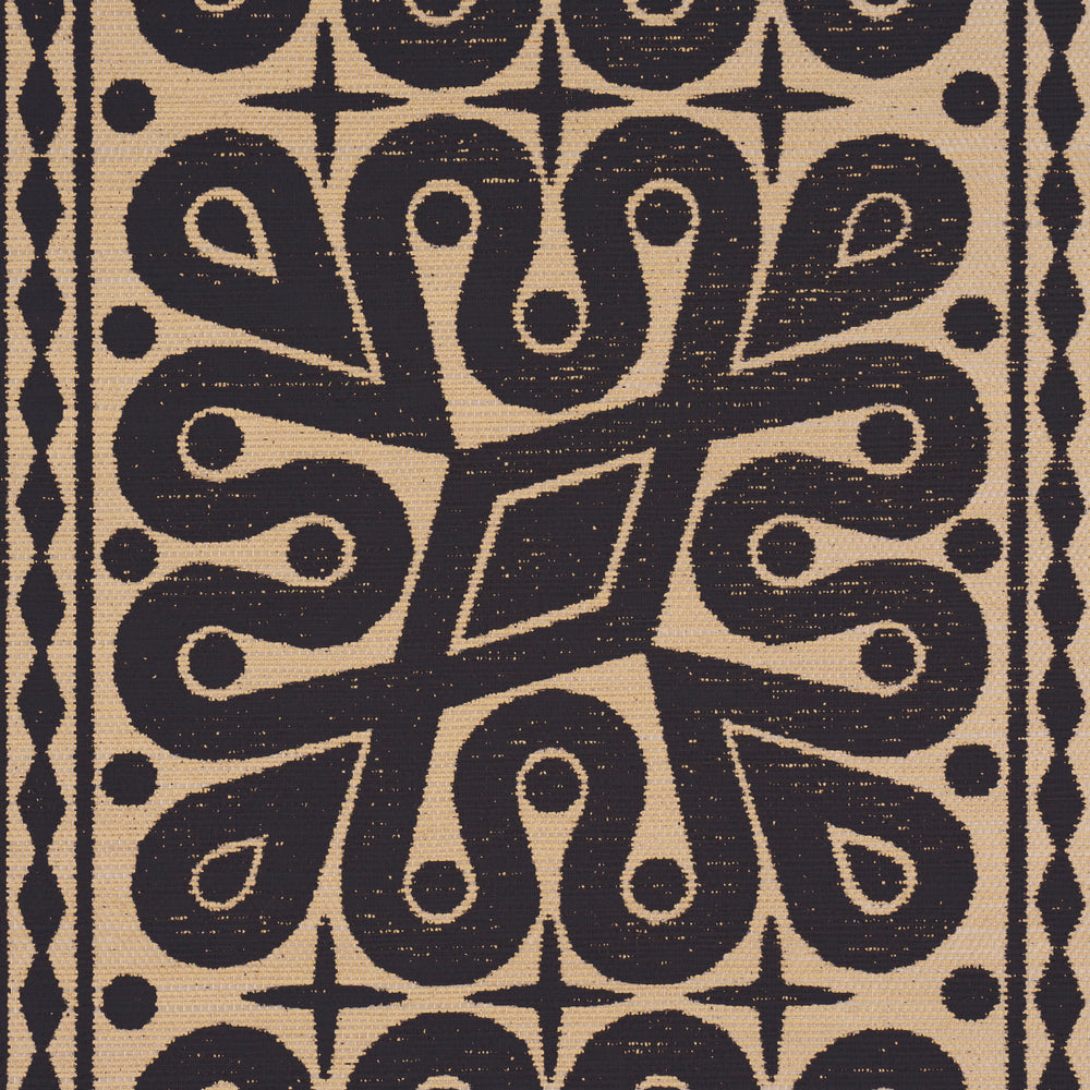 Borneo Grasscloth | Black