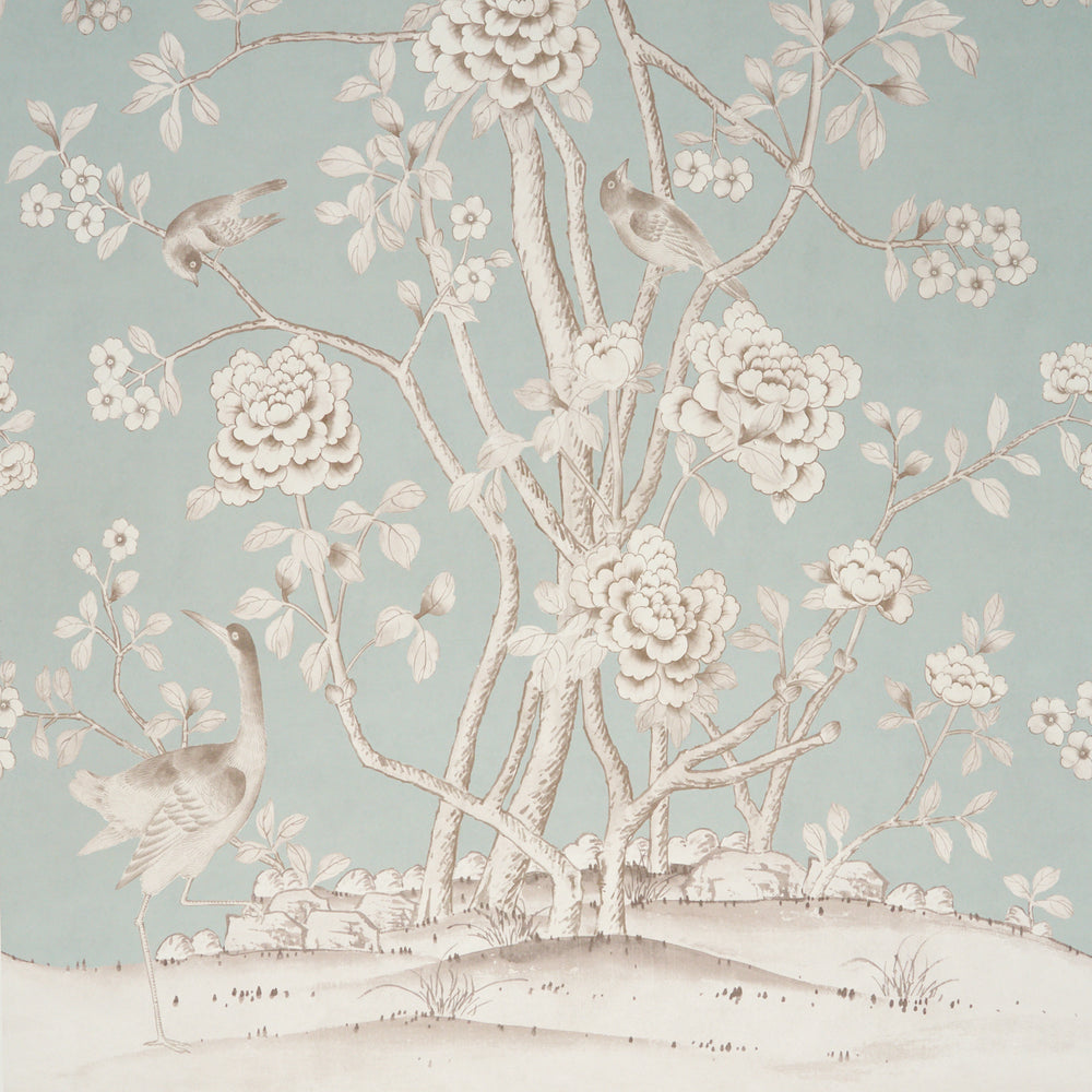 Chinois Palais Panel | Duck Egg