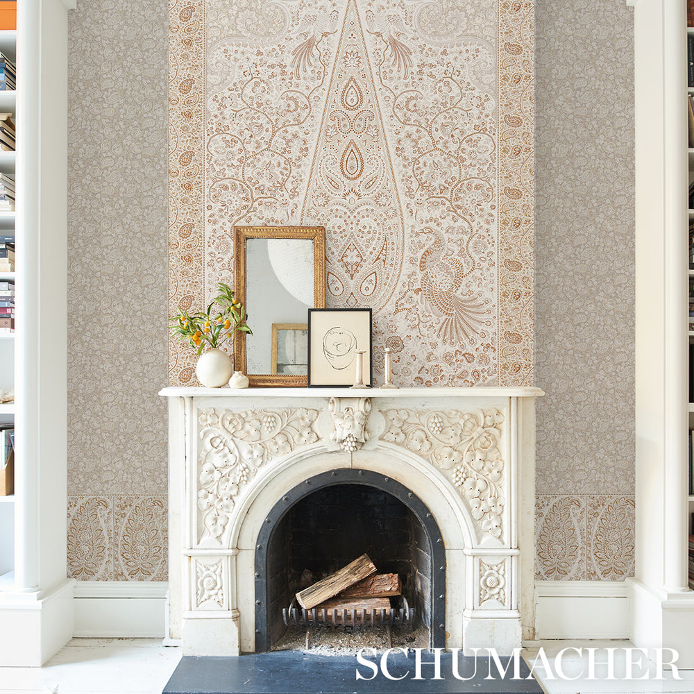 COLMERY PAISLEY PANEL SET | Parchment