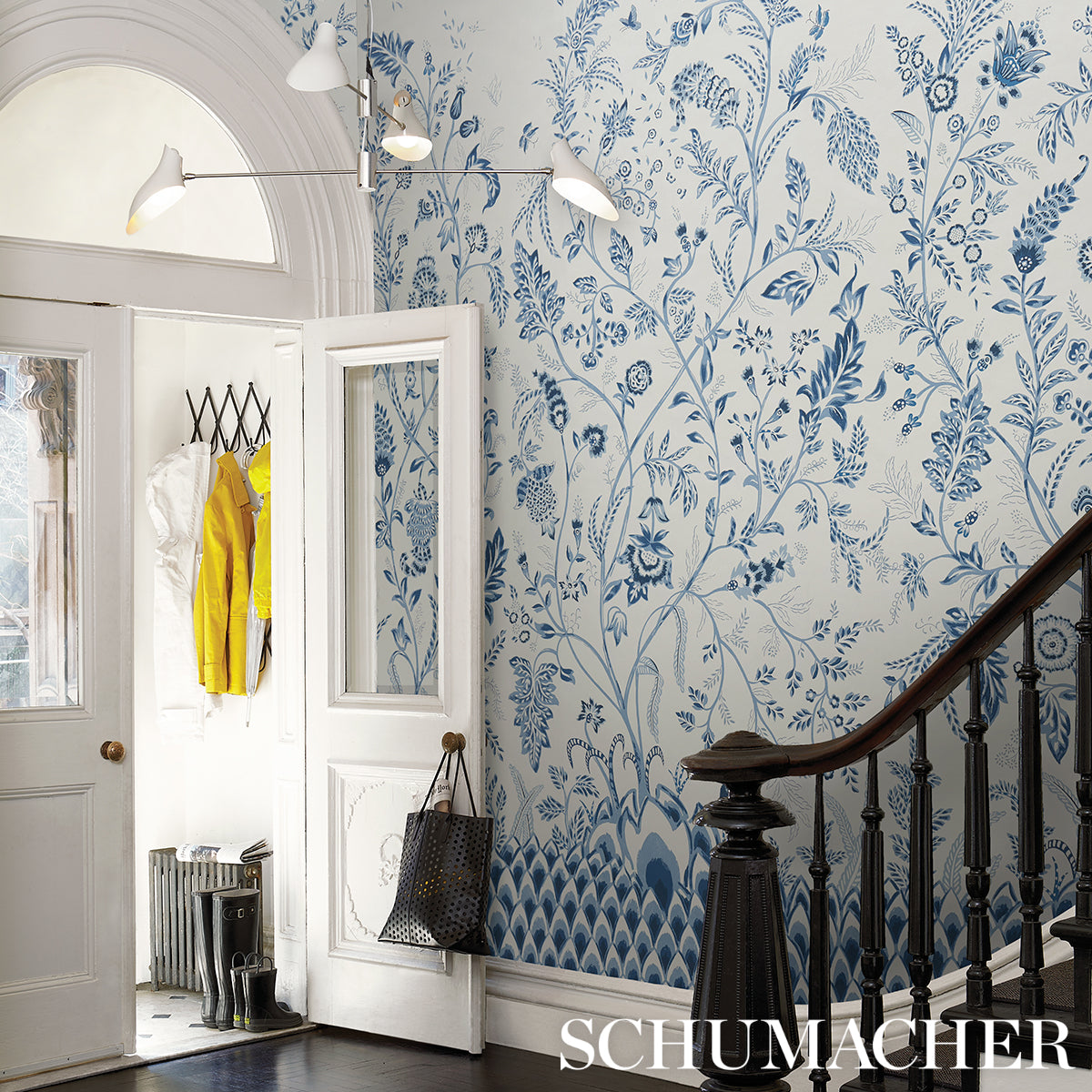 SET DI PANNELLI CHINOISERIE GRANDE | INDACO