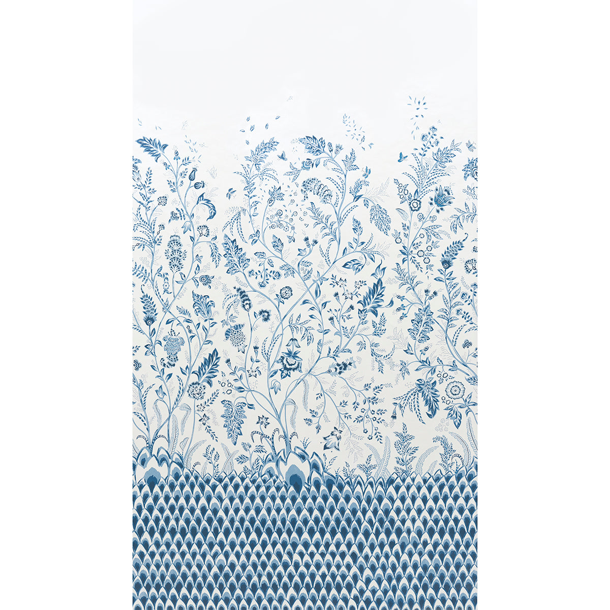 SET DI PANNELLI CHINOISERIE GRANDE | INDACO