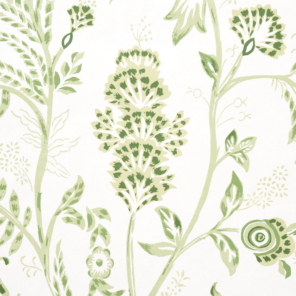 SET DI PANNELLI CHINOISERIE GRANDE | VERDE FOGLIA