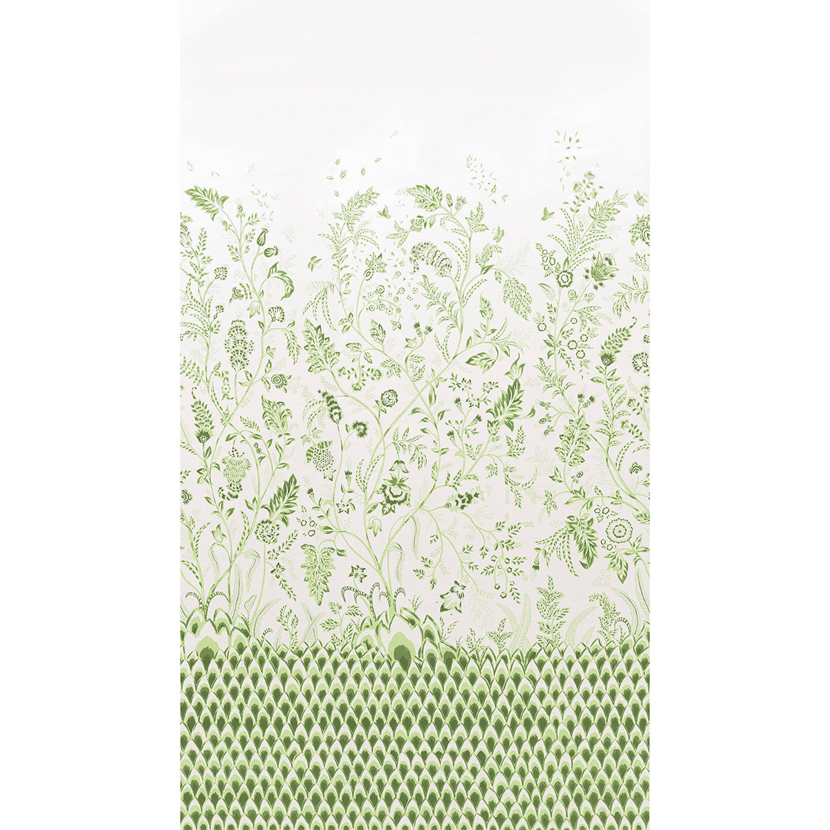 SET DI PANNELLI CHINOISERIE GRANDE | VERDE FOGLIA