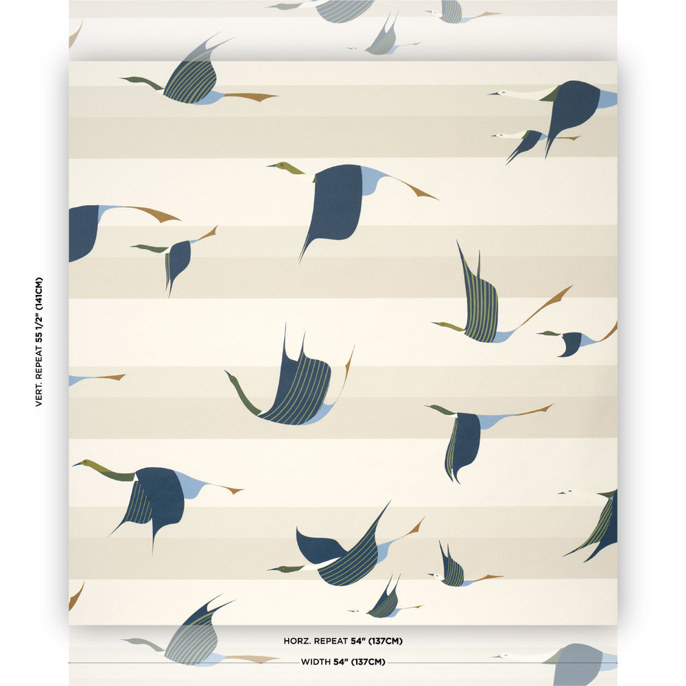 FLYING WEST | Blue