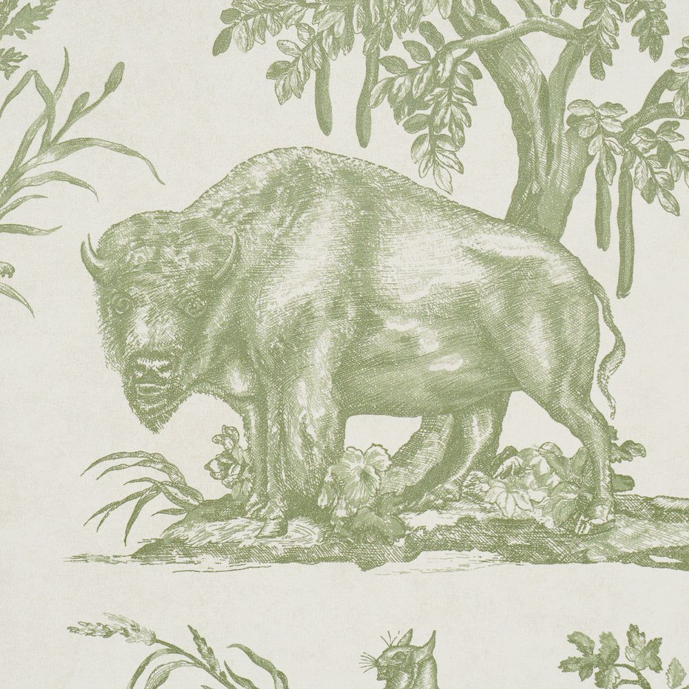 Western Toile | Olive