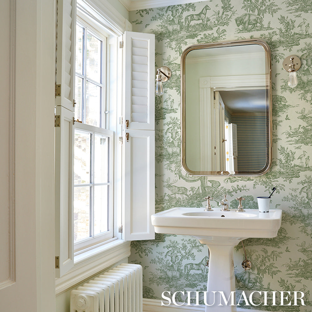 Western Toile | Olive