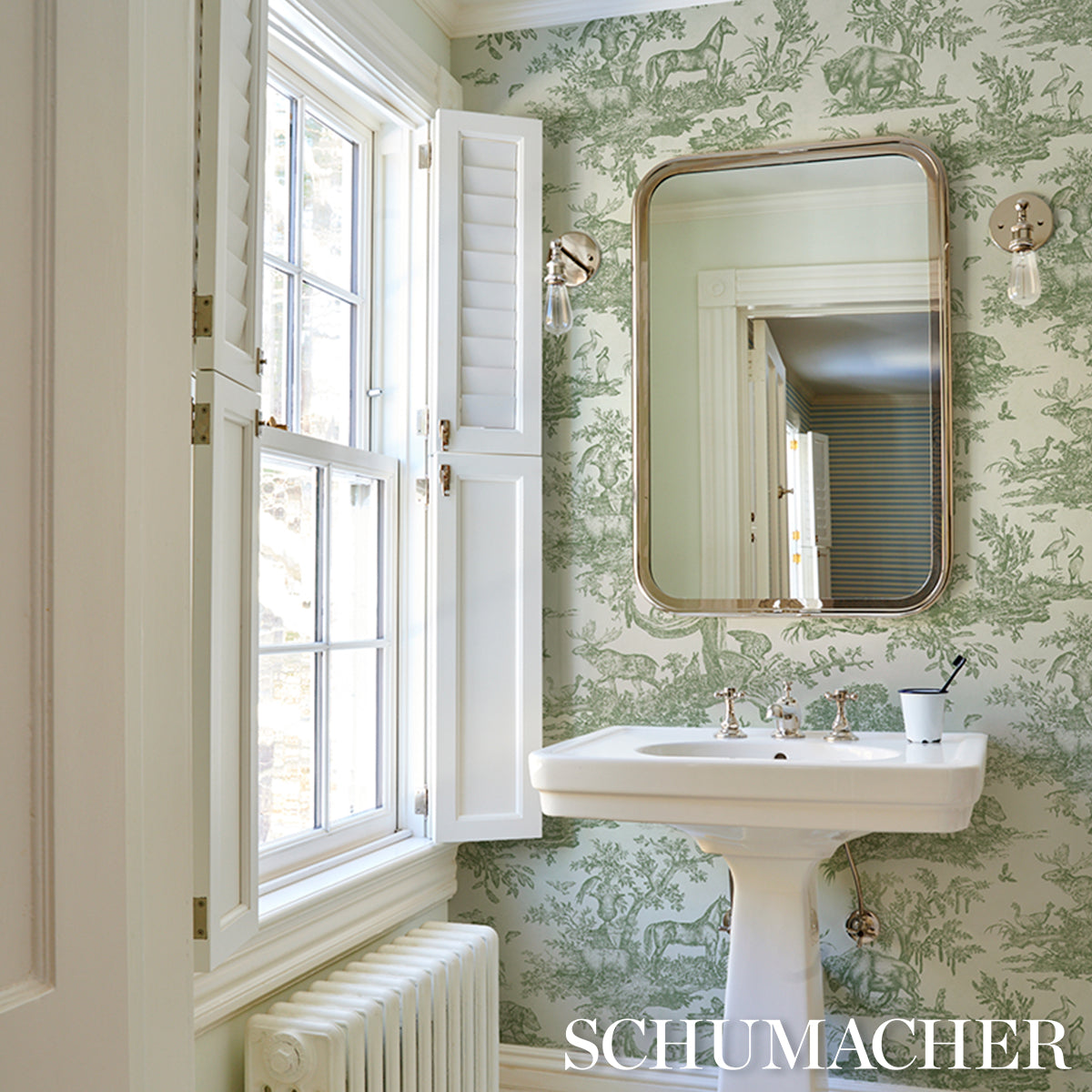 Western Toile | Olive