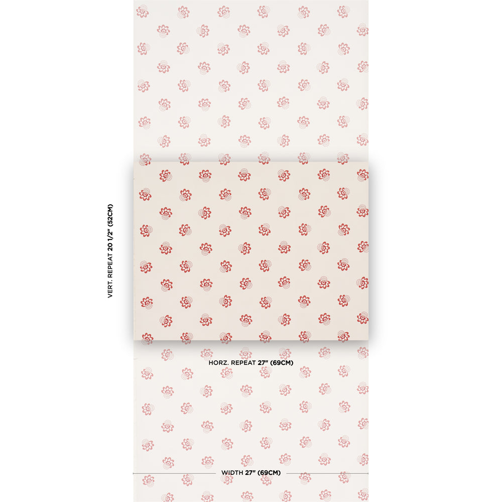 AUCLAIR FLORAL | Red