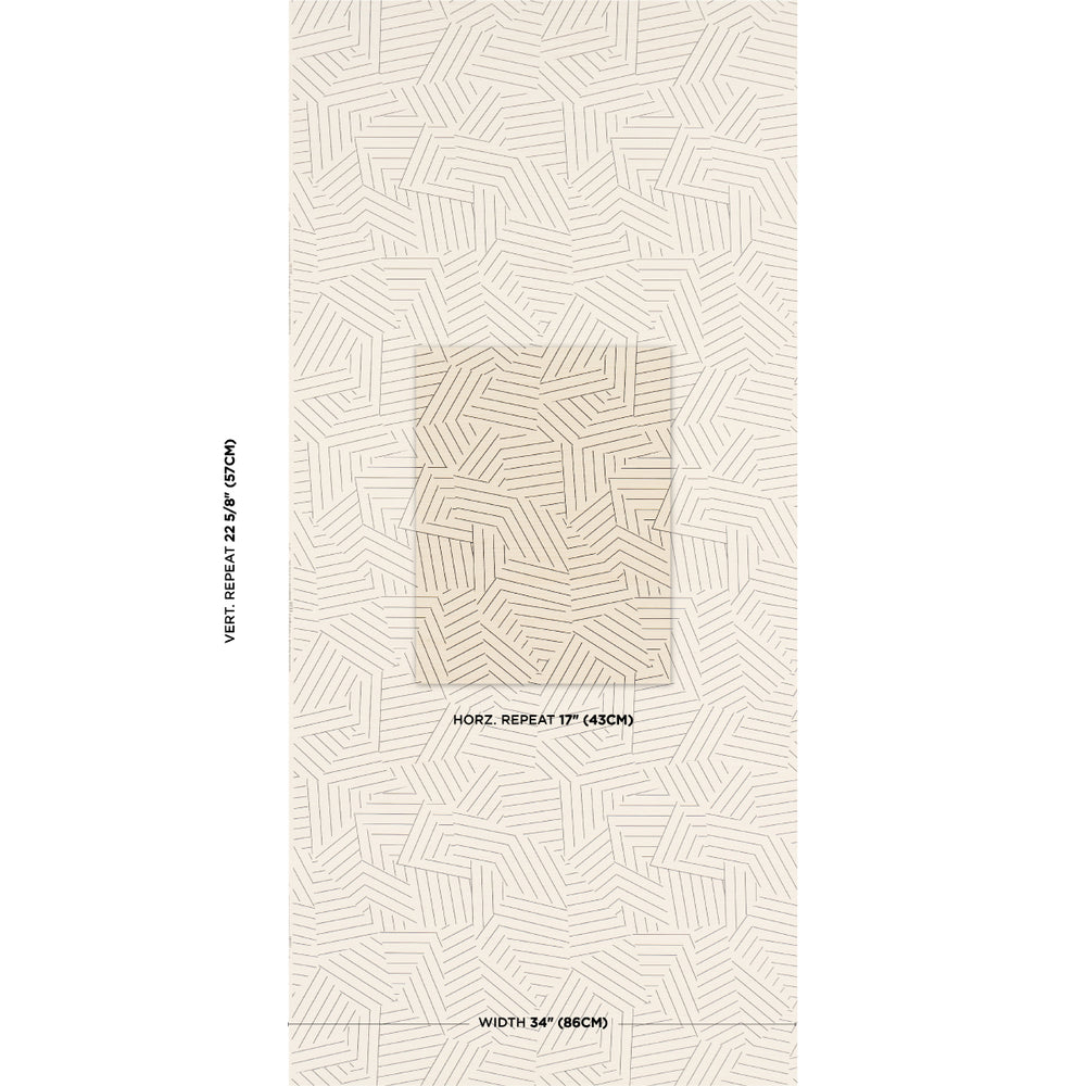 DECONSTRUCTED STRIPE SISAL | Black
