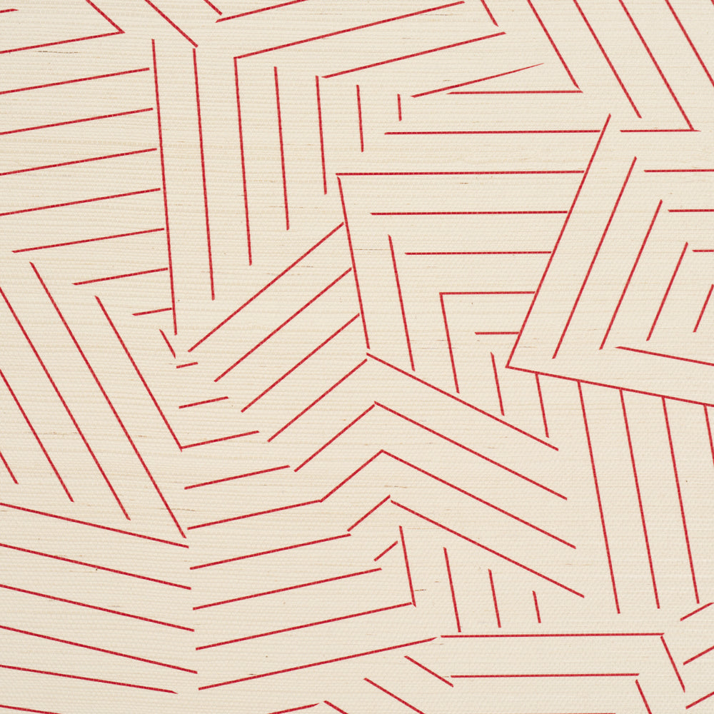 DECONSTRUCTED STRIPE SISAL | Red