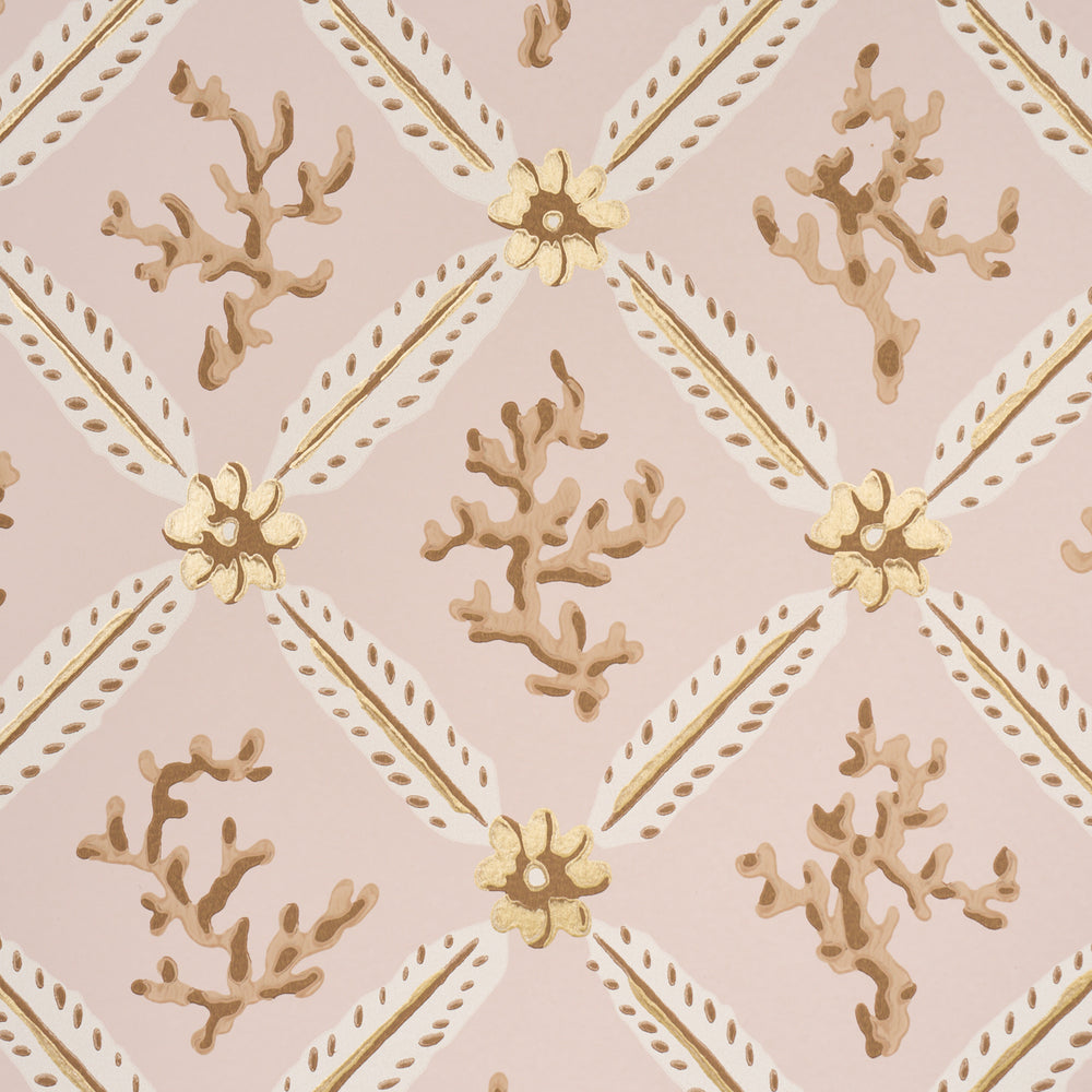 CORAIL LEAF TRELLIS | Blush