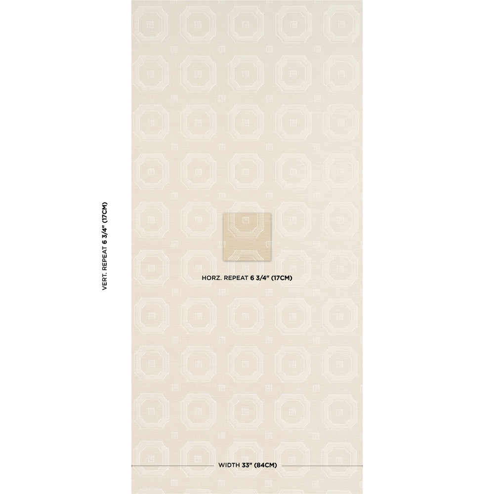 BEVELED FRAME SISAL | Oyster