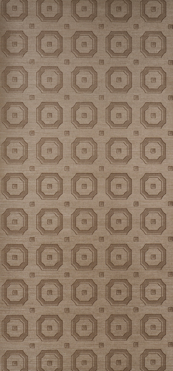BEVELED FRAME SISAL | Sepia