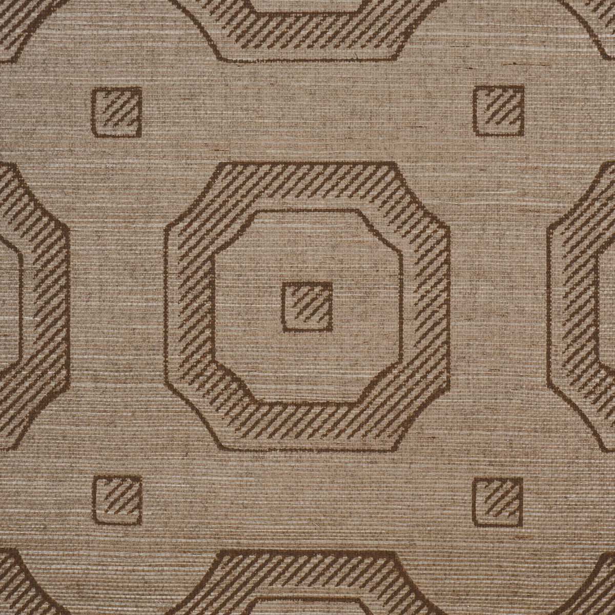 BEVELED FRAME SISAL | Sepia