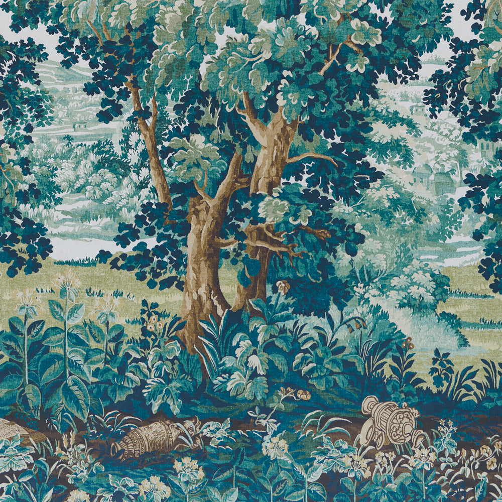 LA FORÊT 3 PANEL SET | Autumn Green Forest