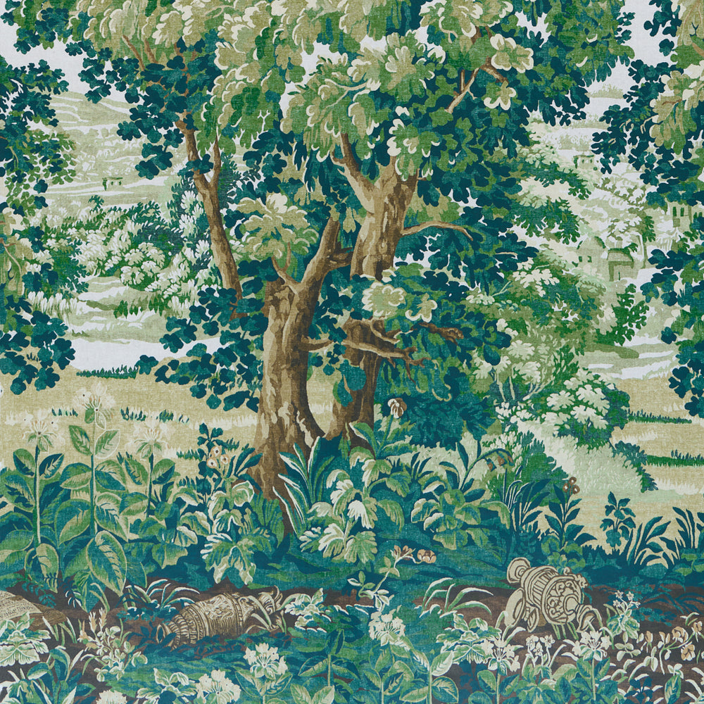 LA FORÊT 3 PANEL SET | Spring Green Forest