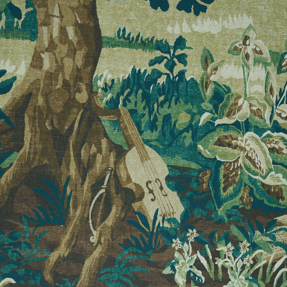 LA FORÊT 3 PANEL SET | Spring Green Forest