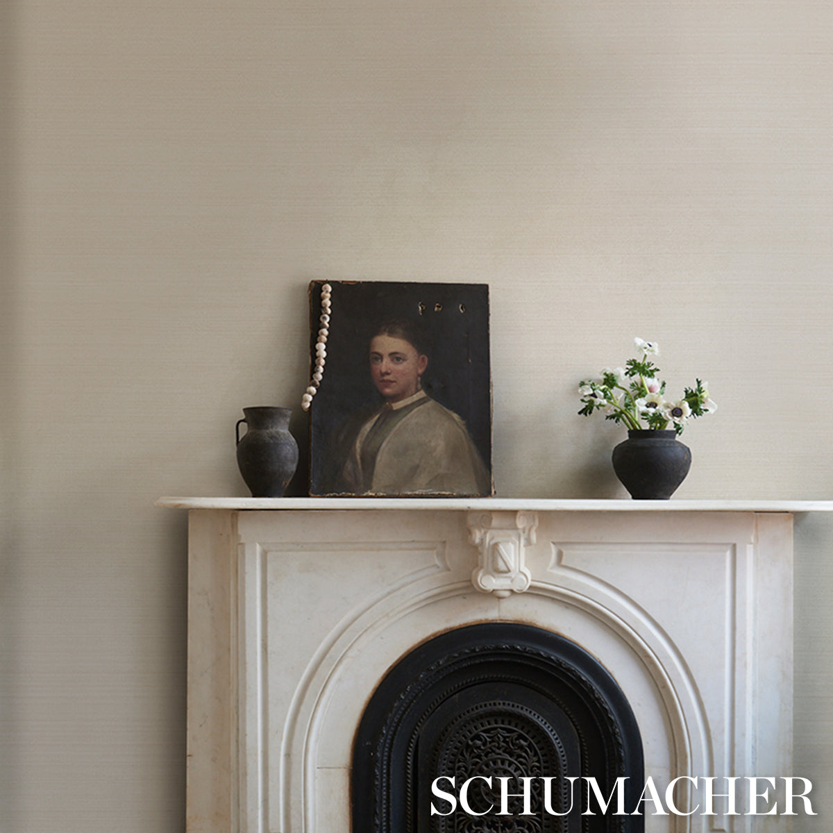 MUSA ABACA WALLCOVERING | Ivory