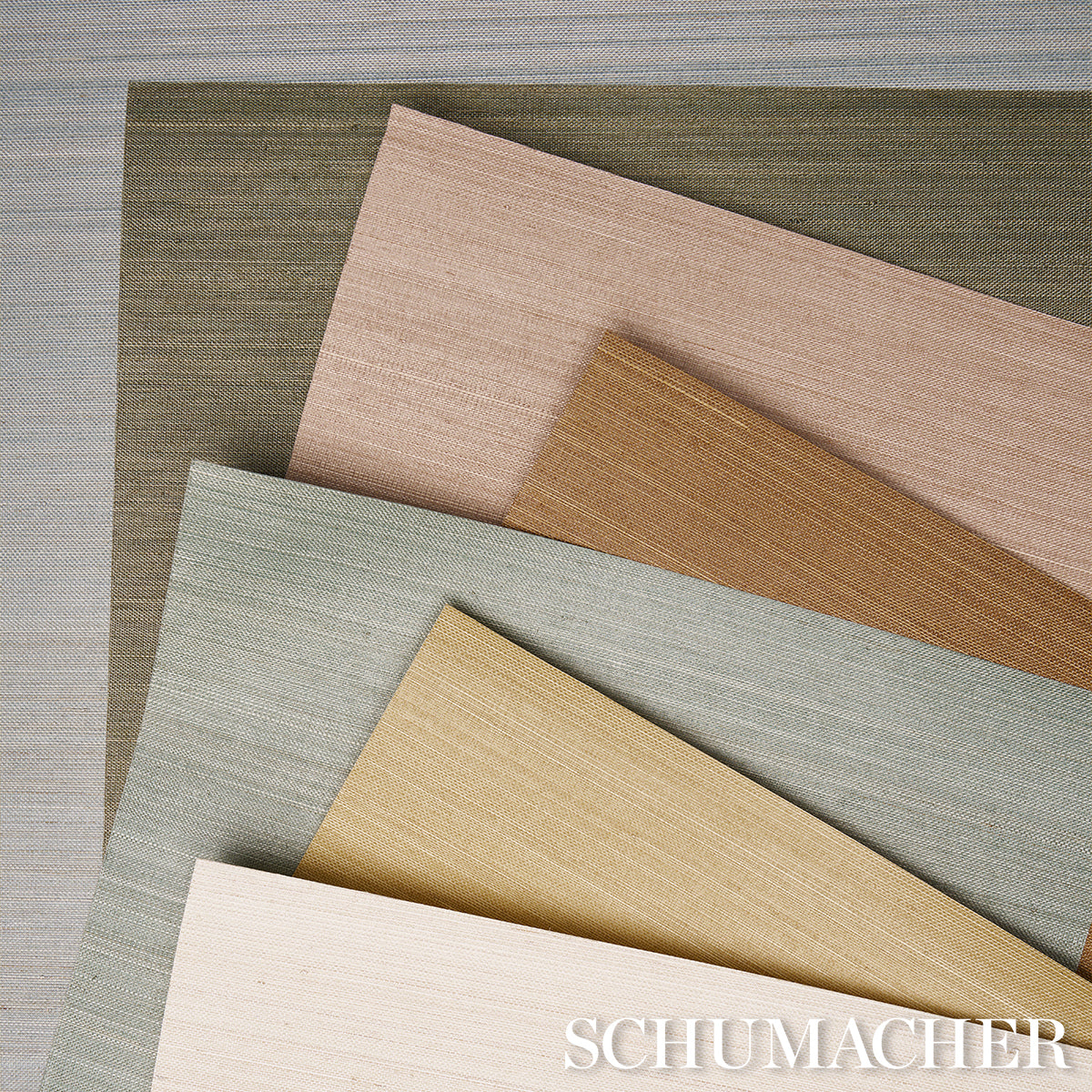 MUSA ABACA WALLCOVERING | Antique Blush
