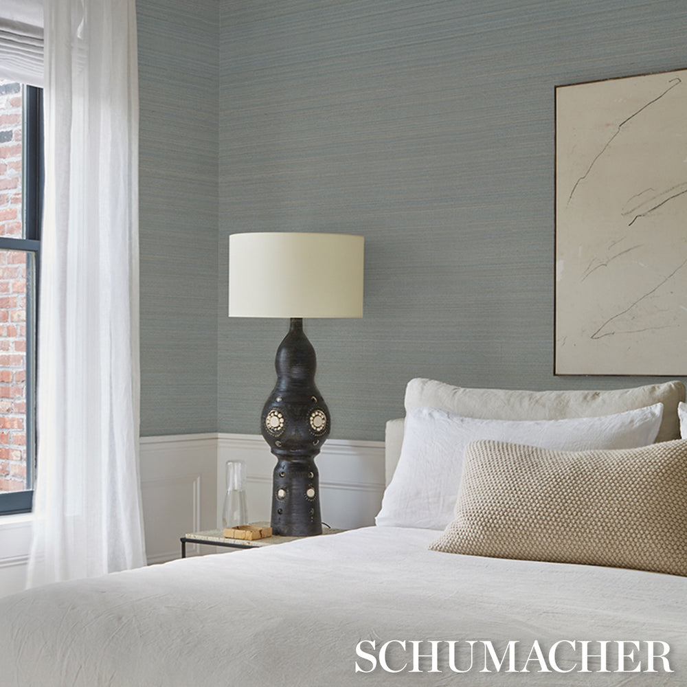 MUSA ABACA WALLCOVERING | Sky Blue