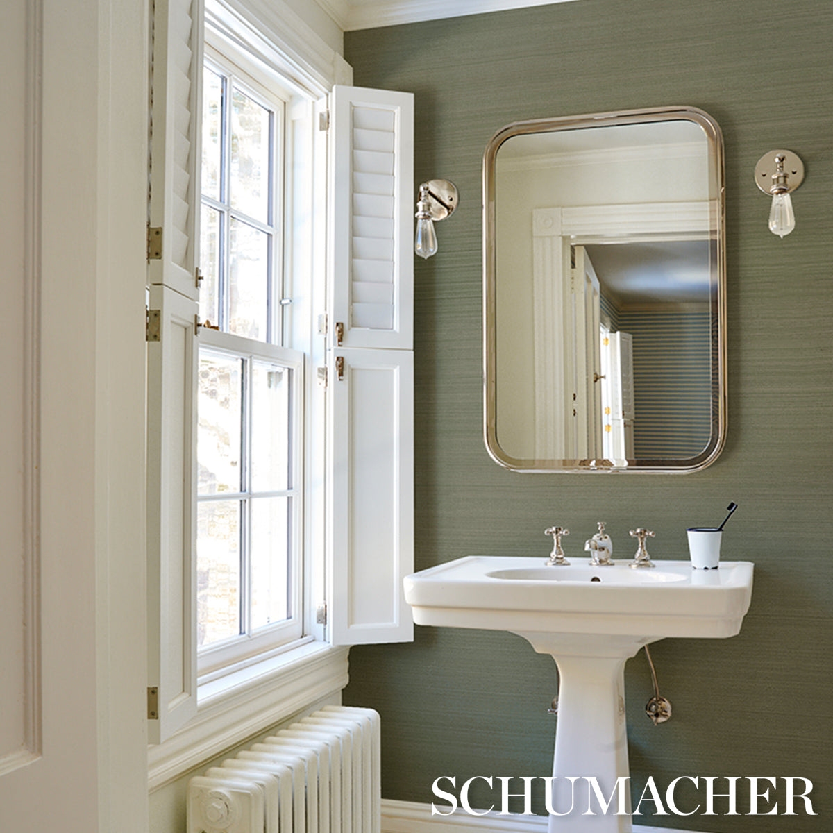 MUSA ABACA WALLCOVERING | Eucalyptus