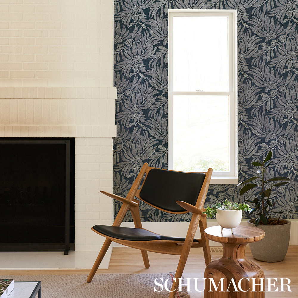TAYRONA PALM MOSAIC SISAL | Pacific Ocean Hues