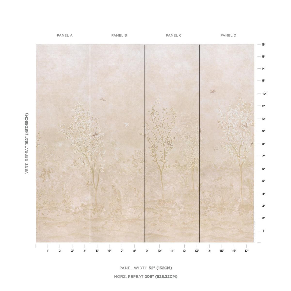 SUBLIME 4 PANEL SET | Parchment