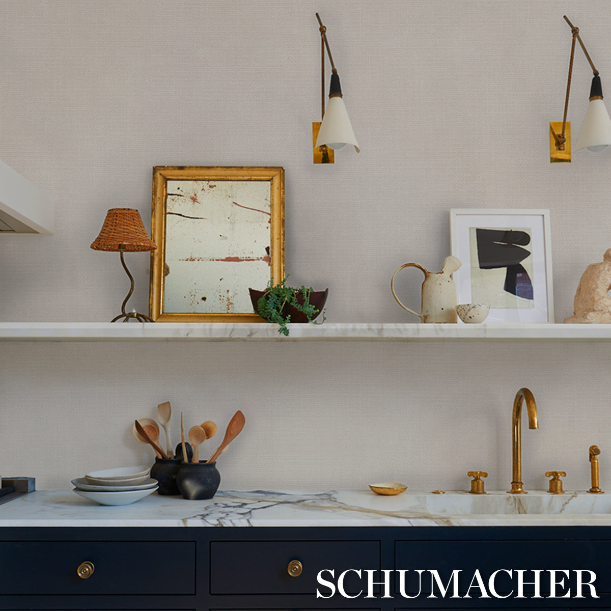 LINEN GESSO VINYL | Oat