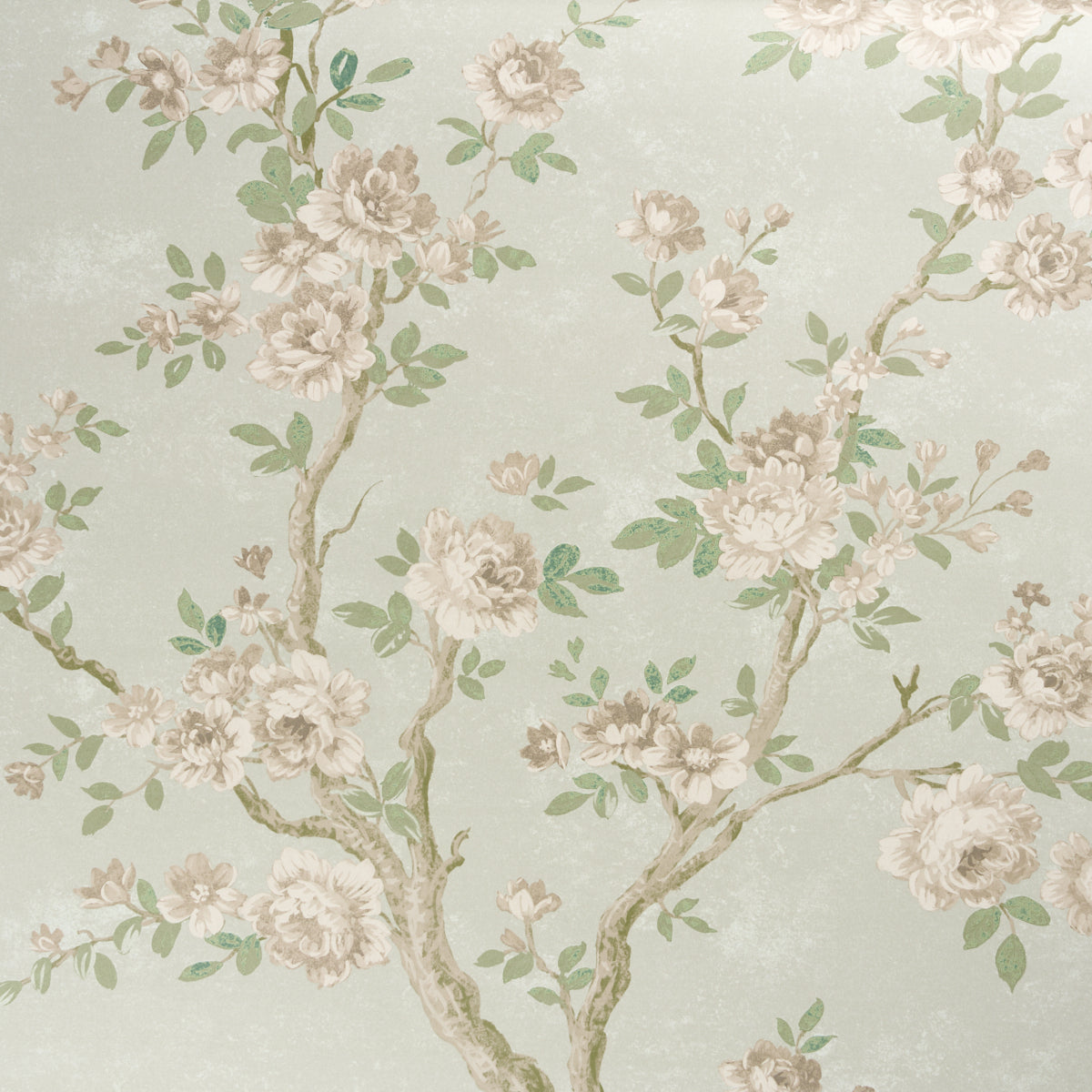 CHARLOTTE'S GARDEN 2 PANEL SET | Celadon