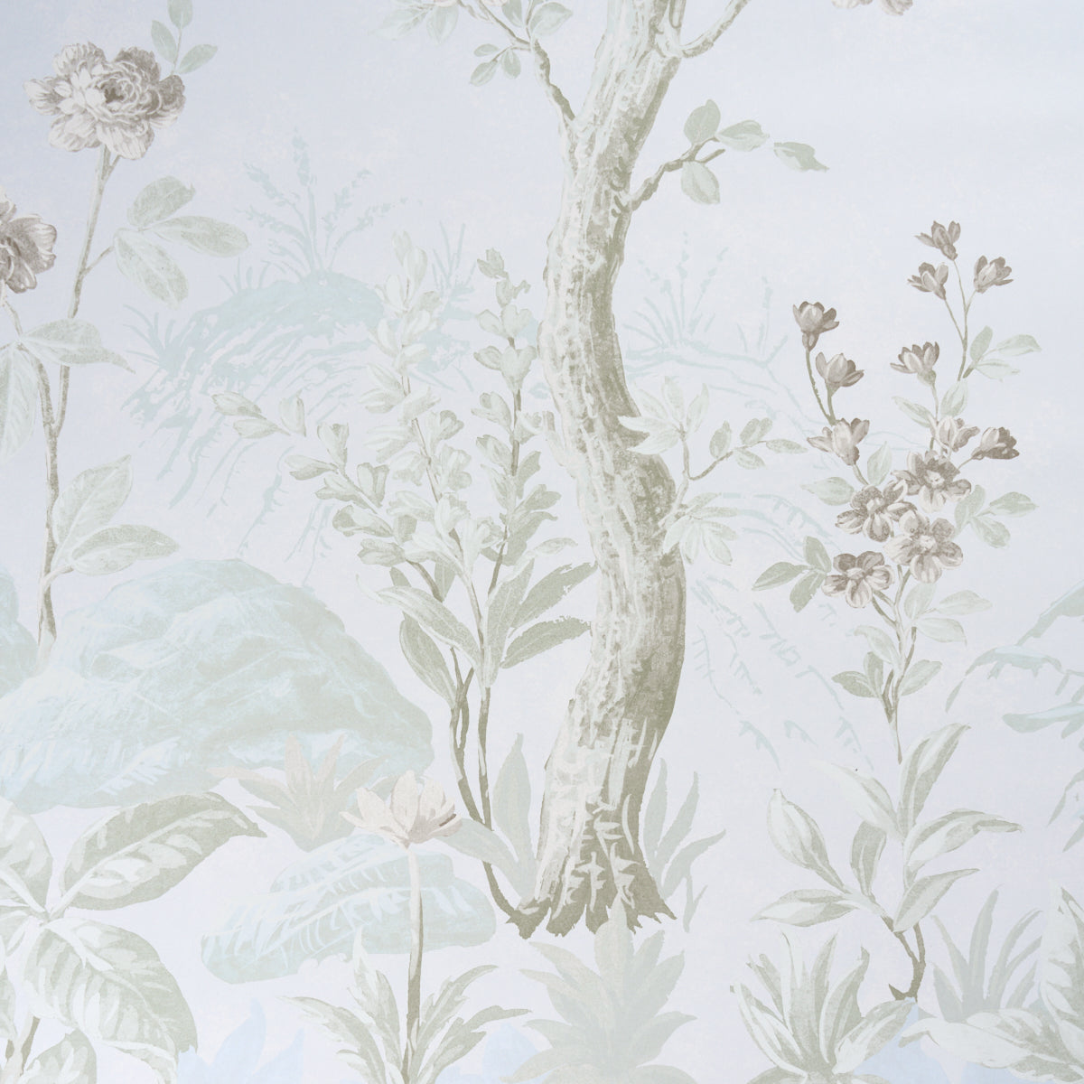 CHARLOTTE'S GARDEN 2 PANEL SET | Periwinkle