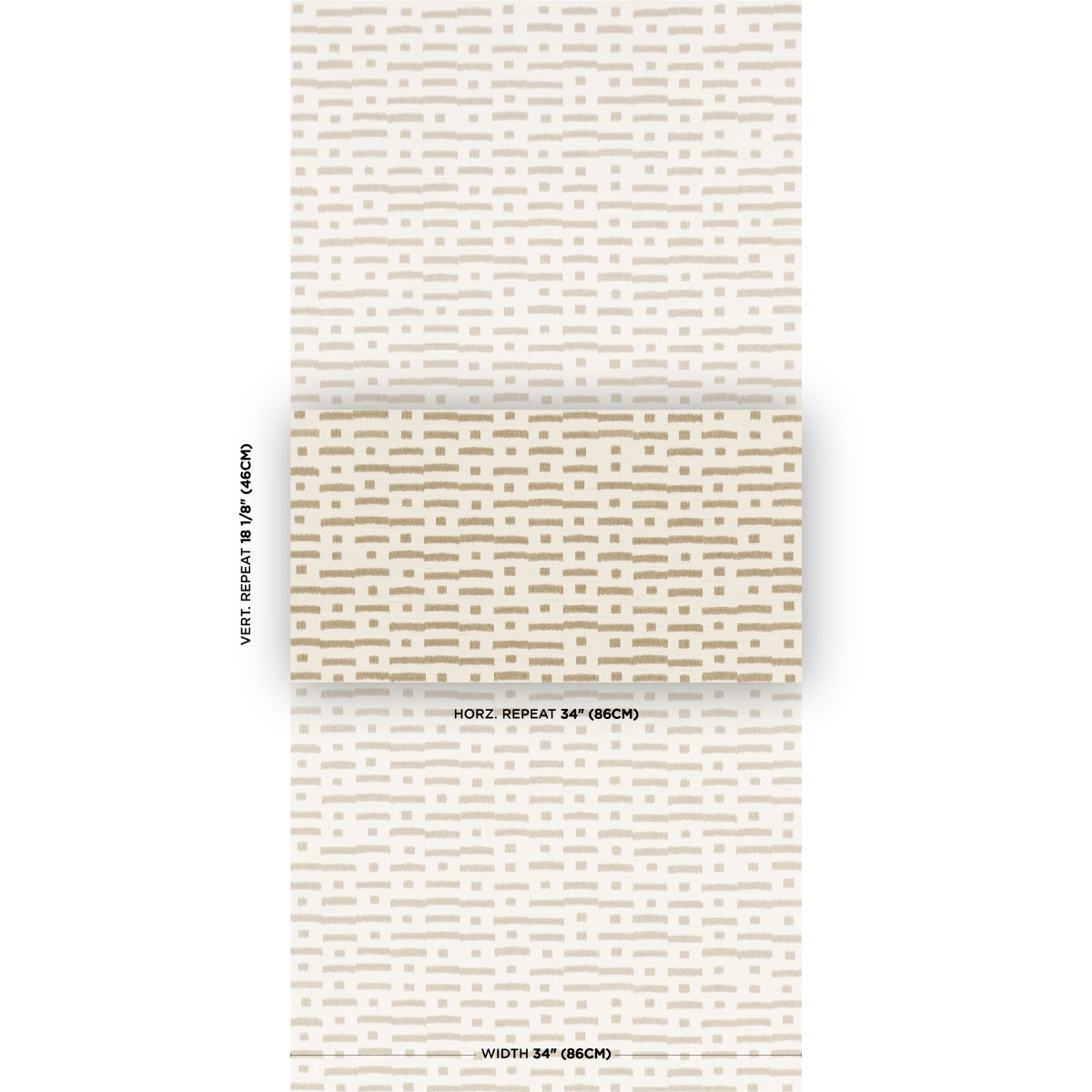 ABSTRACT IKAT SISAL | Taupe