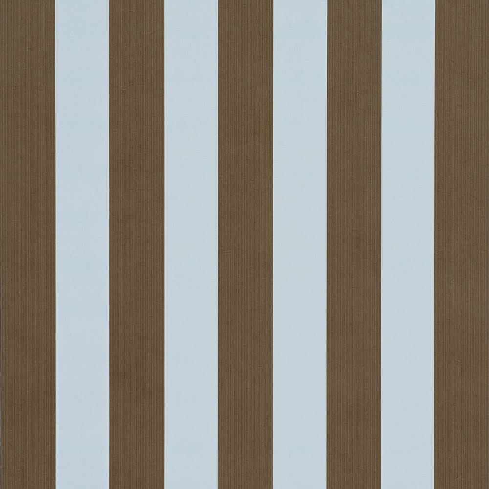 Edwin Stripe Medium | Brown & Sky
