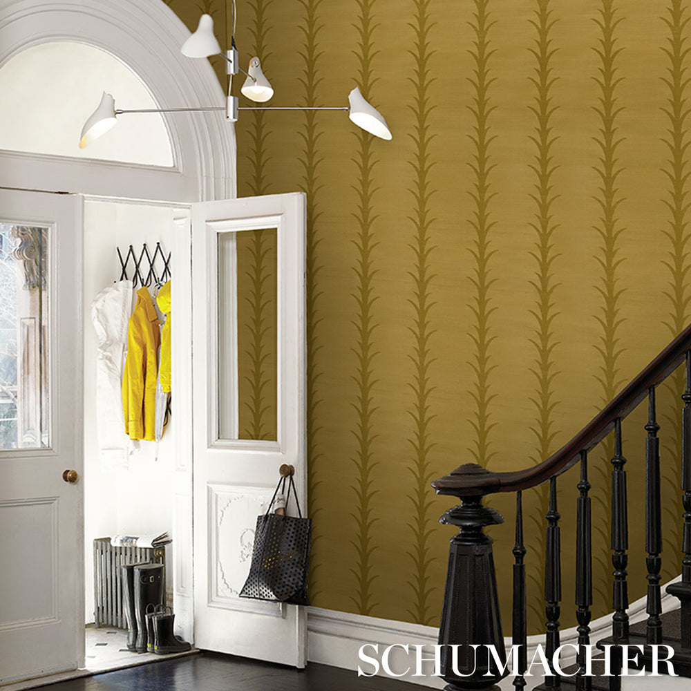 ACANTHUS STRIPE SISAL | Celery