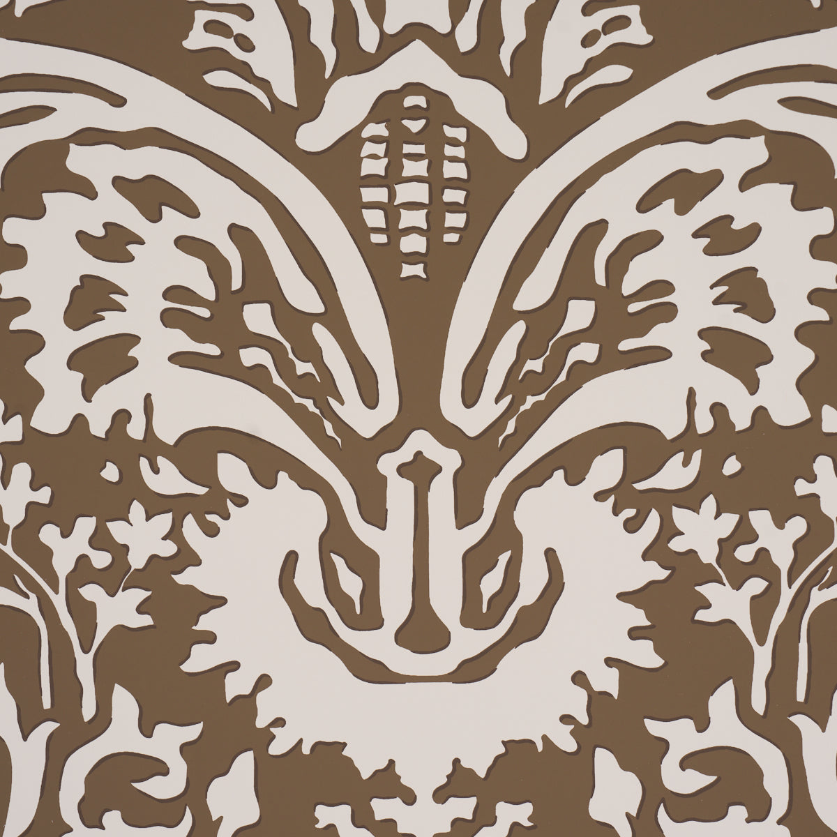 SUFFOLK DAMASK | Brown