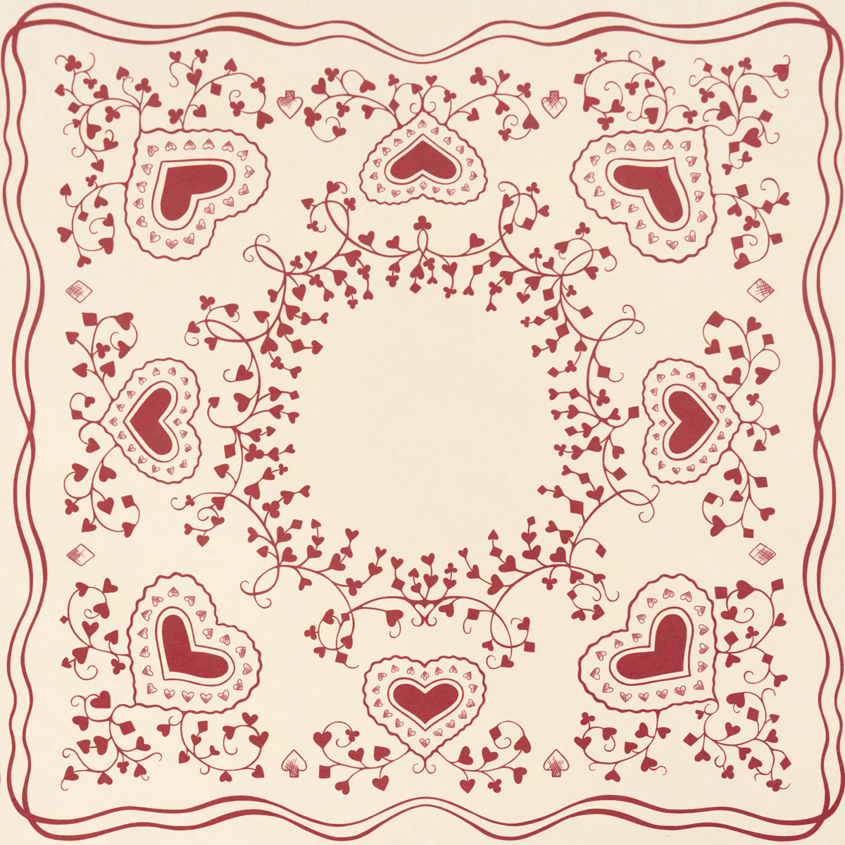 GARDEN OF HEARTS | Red