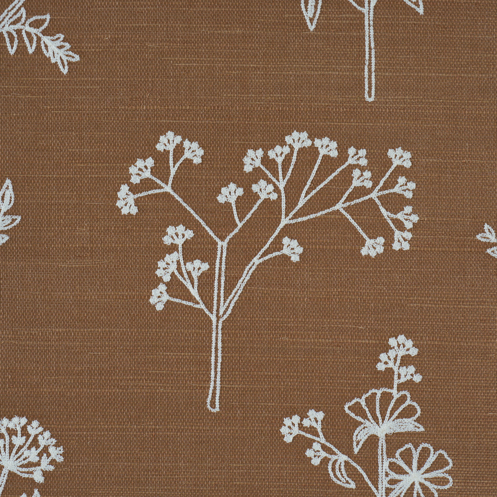 Lisbeth Embroidered Sisal | Brown