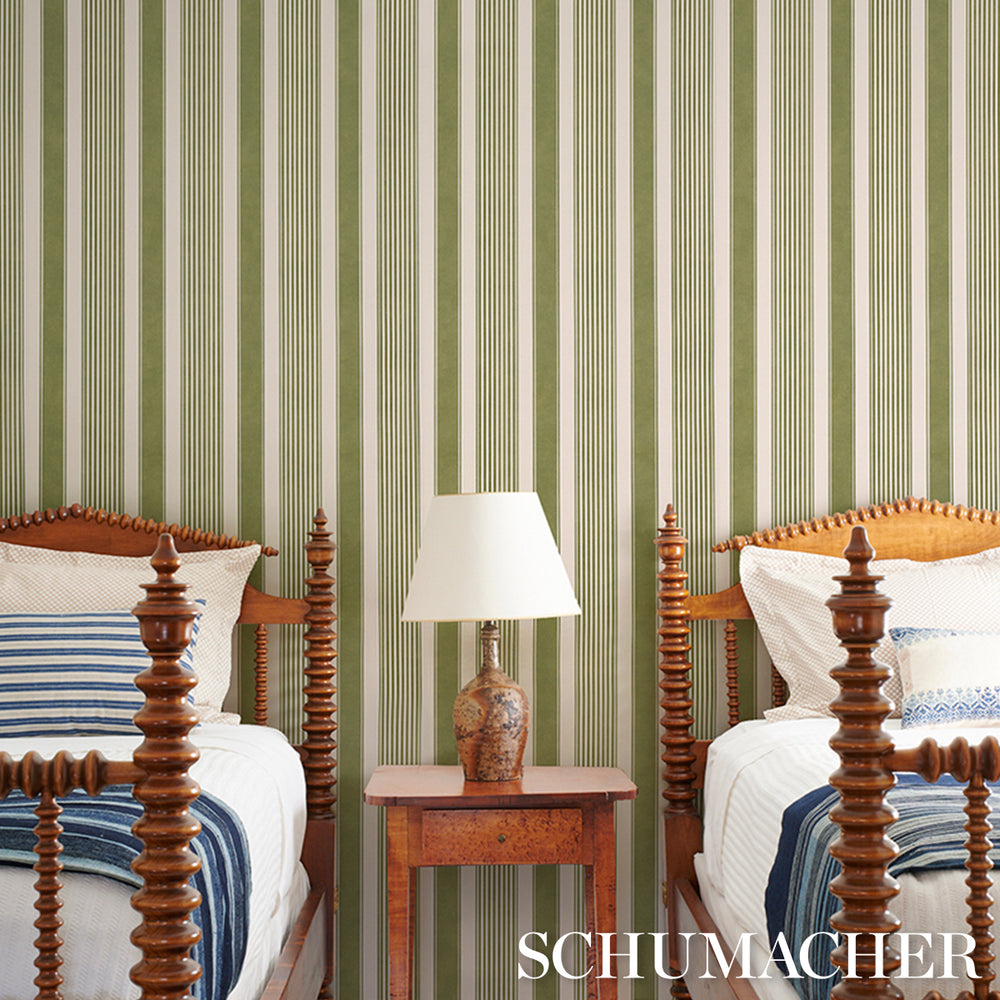 Summerville Stripe | Moss