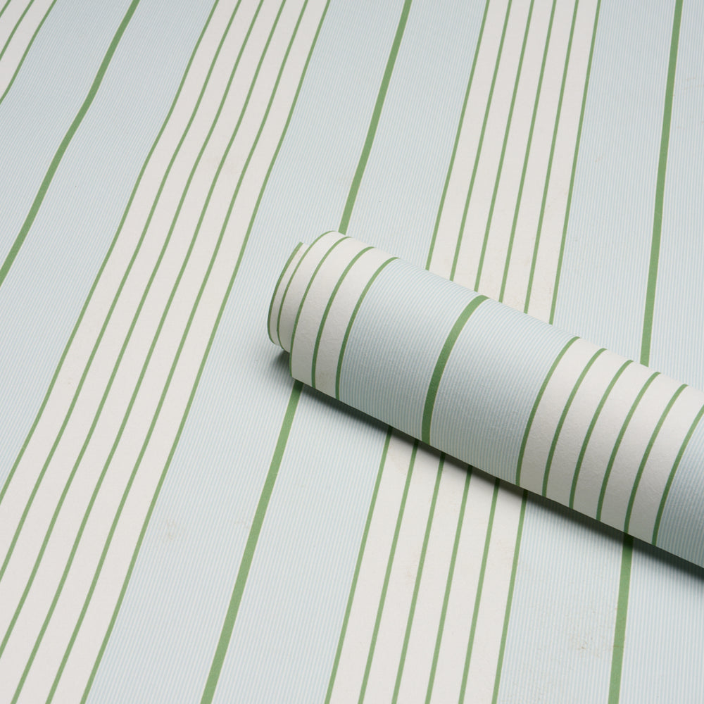 Audrey Stripe | Sky & Leaf