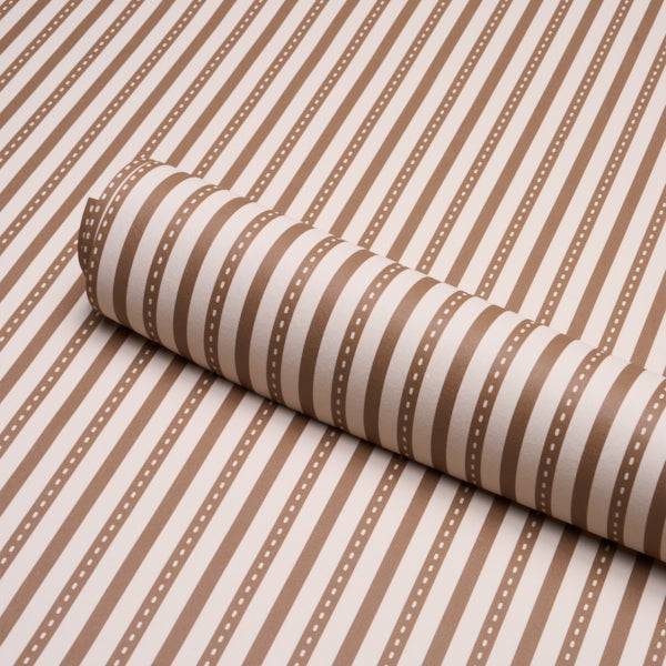 Mathis Ticking Stripe | Umber