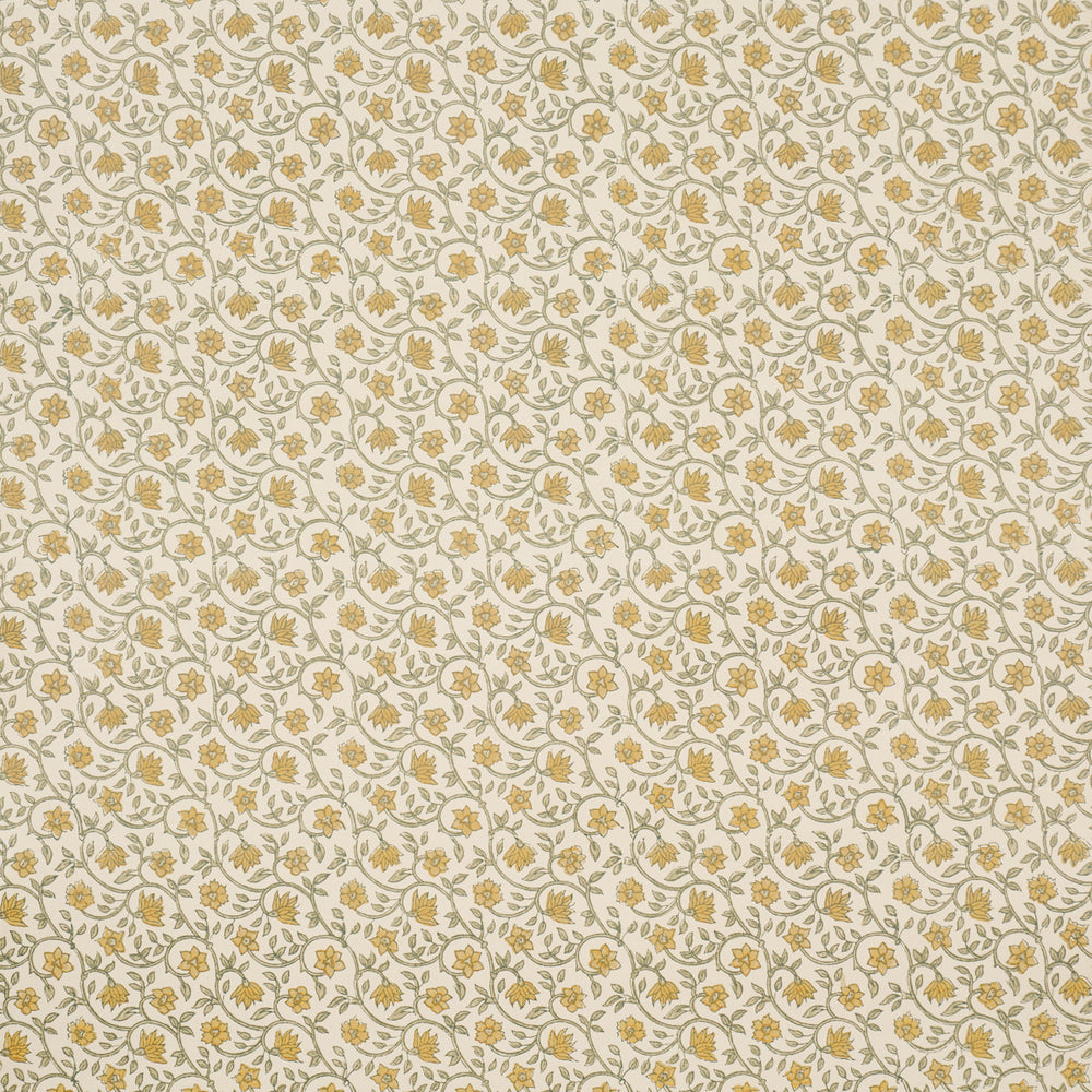 MALAYA HAND-BLOCK PRINT | Yellow
