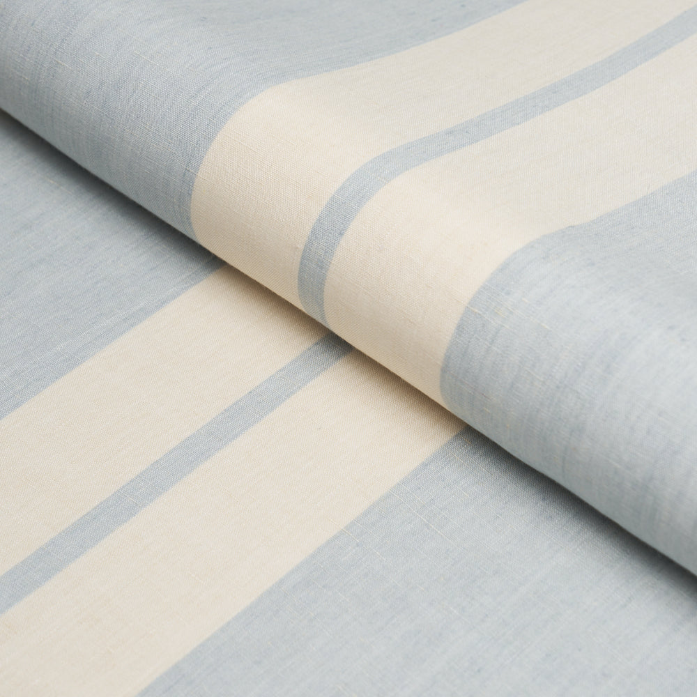 STRISCIA IN LINO | CIELO BLU
