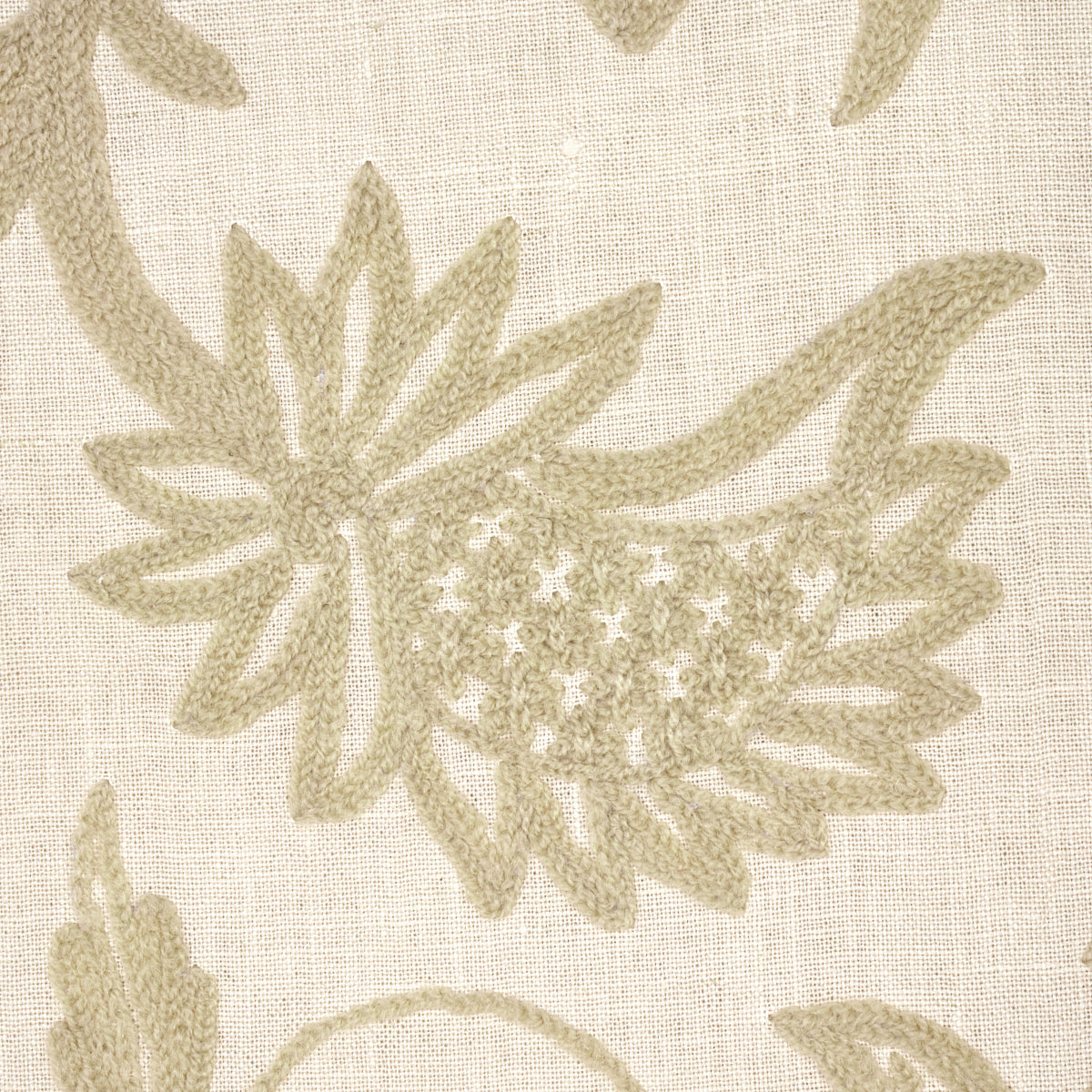 Crewel in lino Amagansett | ECRU