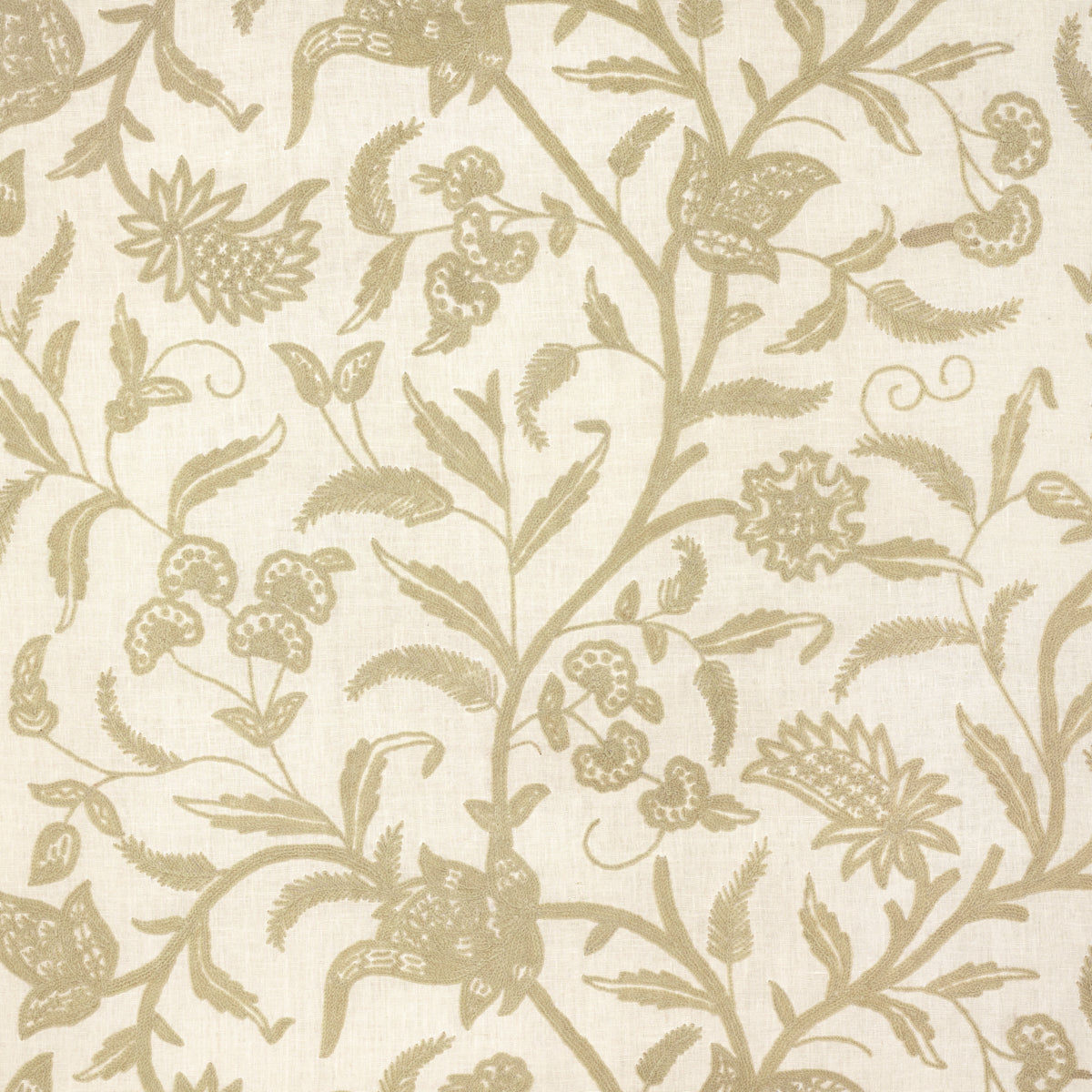 Crewel in lino Amagansett | ECRU