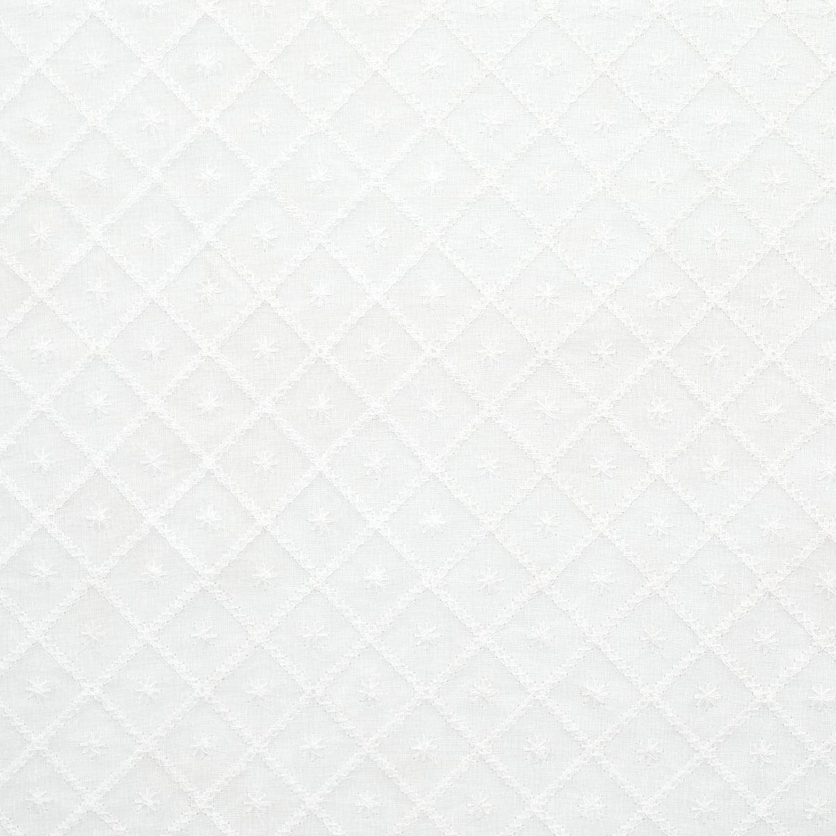 Isabella Sheer Embroidery | Ivory