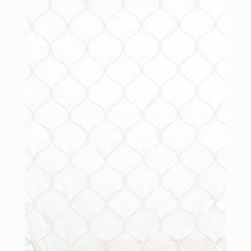 CELENA SHEER EMBROIDERY | Pearl