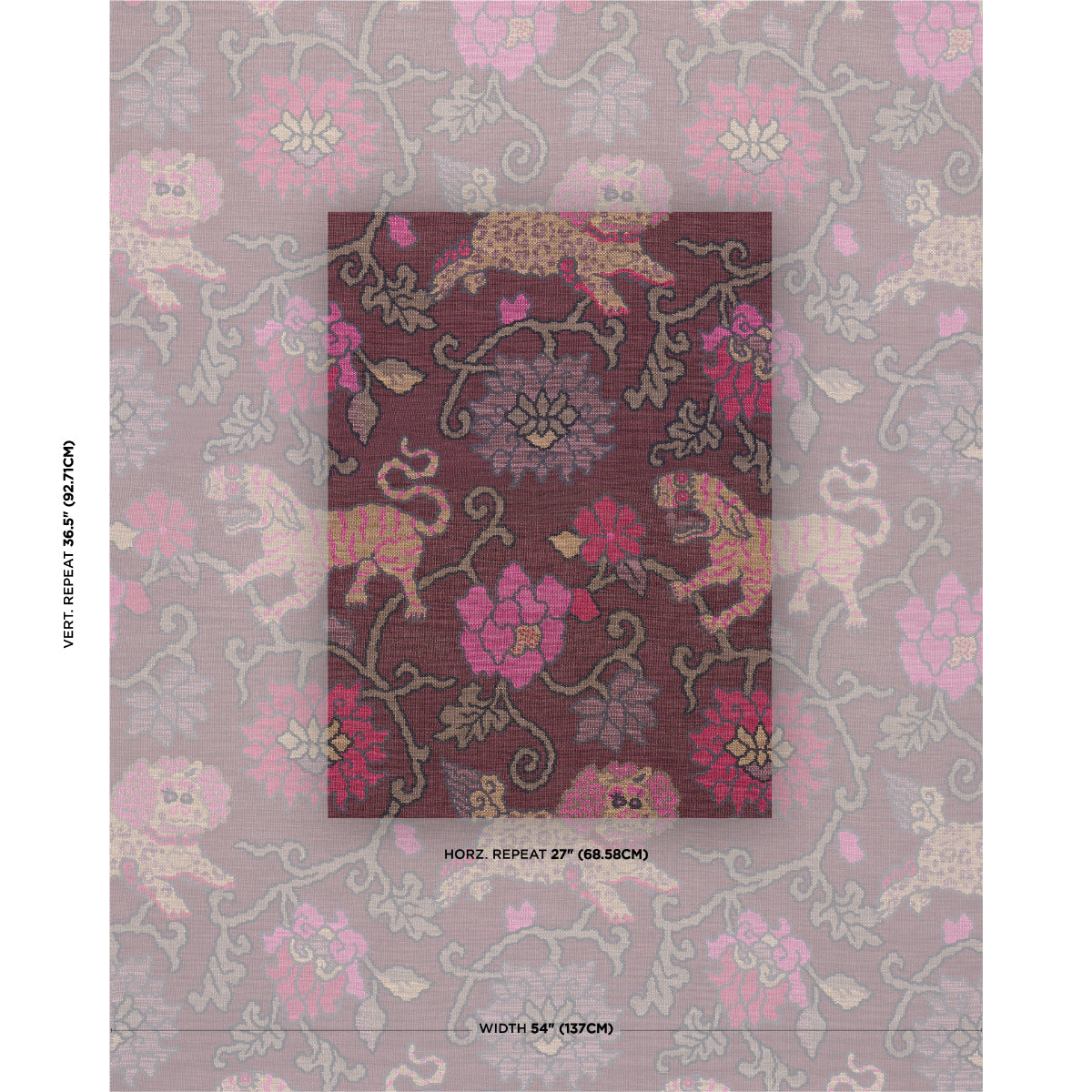 TESSUTO KHOTAN | MELANZANA