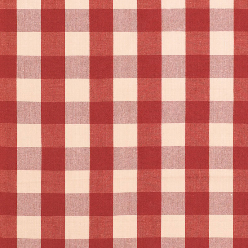 CAMDEN COTTON CHECK | Red
